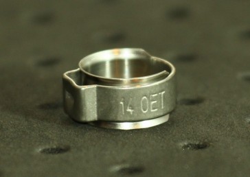 Opaska zaciskowa z wewnętrznym pierścieniem (wkładką) 11,3-13,3mm szer.8,2mm, nr ref. 14.0