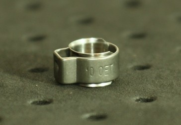 Opaska zaciskowa z wewnętrznym pierścieniem (wkładką) 8-9,5mm szer.7,4mm, nr ref. 10.0