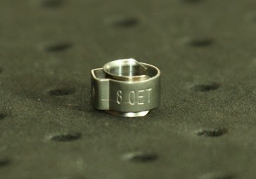 Opaska zaciskowa z wewnętrznym pierścieniem (wkładką) 6,3-7,5mm szer.6,4mm, nr ref. 8.0