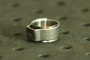 Opaska zaciskowa z wewnętrznym pierścieniem (wkładką) 9,8-11,8mm szer.7,4mm, nr ref. 12.3