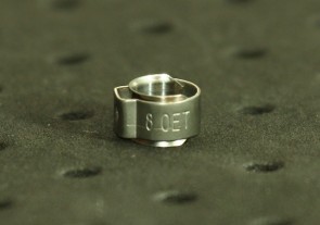 Opaska zaciskowa z wewnętrznym pierścieniem (wkładką) 6,3-7,5mm szer.6,4mm, nr ref. 8.0